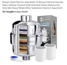Aqua Earth 15 Stage Shower With Vitamin C Filters For Hard Water. Fixed Price $29.88.