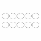 Harfington 10PCS Nitrile Rubber O-rings 100MM Od 96MM Width 100X96X2MM. Fixed Price $16.48.