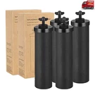 4 Packs Replacement Gravity System Filters BB9-2 Black For Berkey Water. Fixed Price $45.90.