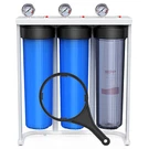 3STAGE High Capacity Big Blue Spin Down Sediment Whole House Water Filter System. Fixed Price $279.99.