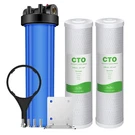 Simpure DB20P Filter Housing And Micron 20" X 4.5" Cto Whole House Carbon W.... Fixed Price $183.73.