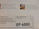 EV9855-00 Pentair / Everpure EF-6000 Full Flow Drinking Water System. Fixed Price $250.00.