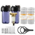 10 Inch Clear Whole House Water Filter Housing System Cto Carbon Block Cartridge. Fixed Price $52.99.