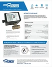 Rusco Electronic Ball Valve Motorized Auto Timed Flush 1/2" Npt Fittings. Fixed Price $345.00.