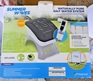 Summer Waves Salt Water System For Above Ground Pools W/ Touch Led Display. Fixed Price $159.99.