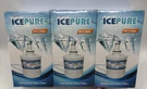 Icepure RFC1100A Refrigerator Water Filter Cartridge Samsung Sealed Pack Of 3. Fixed Price $24.00.