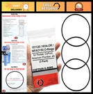 Replacement O-ring 151120 / W34-OR For Pentek Water Filter Housing Pack. Fixed Price $17.99.