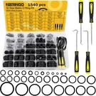 Nbringo 1540 Pcs Assortment Kit With Pick & Hook Tools 32 Sizes Met.... Fixed Price $38.26.
