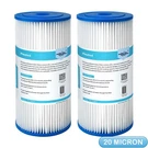 Pack 20 Micron 10" X 4.5" Washable Pleated Sediment Water Filter Replacement. Fixed Price $28.99.