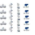 20-PIECE Quick Connect Set For Water Systems Tool-free, Leak-proof Design. Fixed Price $18.99.