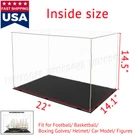 Acrylic Plastic Display Case 22" Big Perspex Box 56CM Dustproof Collections. Fixed Price $61.99.