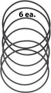 Comparable With Ge Hhring (fits GXWH40L, GNWH38S, GXWH30C, GXWH35F, GNWH38F) (ot. Fixed Price $13.37.
