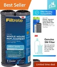 Great Taste Water Filter Housings 2-COUNT Pack For Whole House Filtration. Fixed Price $19.99.