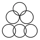 6-PACK W34-OR Water Filter O-ring Compatible With American Plumber, For Pen.... Fixed Price $15.72.