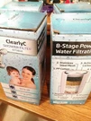 (1)CLEARLYC ET1812 Shower Water Filter Extra Cartridge Included. Fixed Price $19.95.