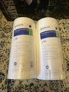 2 Pentair Pentek DGD-5005 Big Blue Water Filter, 10-INCH Whole House Sediment. Fixed Price $30.60.