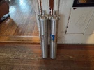 Pair Shelco FOSBN-806DUBTH-19 1/2 Filter Housings W/ Caps Micro Guardian. Fixed Price $250.00.