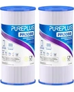Pureplus 10" X 4.5" Whole House Pleated Sediment Filter 2 Count (new!). Fixed Price $30.00.