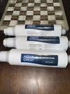 Aqua Crest Inline Water Filter, Reduces Chlorine, Bad Taste, Odor For Rvs (3). Fixed Price $23.99.