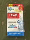 Diy Lead Water Test Kit - Ultra Sensitive Home Safe. Fixed Price $14.95.