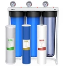 3-STAGE Home Whole House Water Filter System Kdf Carbon Heavy Metal Filtration. Fixed Price $326.99.