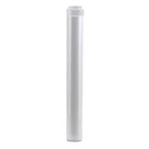 White Empty Water Filter Cartridge For Pre Post Use Durable 2.5" X 20". Fixed Price $17.00.
