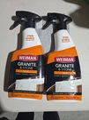 Pack Of 2 Weiman Granite & Stone 3 In 1 Clean Polish Protect 48 Oz Total. Fixed Price $22.00.