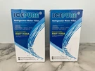 New Icepure Refrigerator Water Filters RWF1100A Sealed 2 Pack. Fixed Price $16.98.