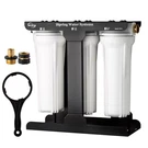 CW31 3-STAGE Whole House Water Filter For Rv, Sediment Dual Cto Carbon Bl. Fixed Price $338.65.
