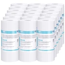 18 Pack 10"X4.5" Micron Big Blue Sediment Water Filter Replacement Whole House. Fixed Price $102.99.