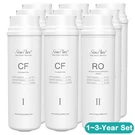 Simpure Q3-600GPD Reverse Osmosis Cf+ro Membrane Water Filter 1/2/3-YEAR Set. Fixed Price $59.99.