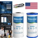 Pack Of 2 Whole House Water Filters 10 Inch X 4.5 Granular Activated Carbon. Fixed Price $62.99.