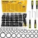 Nbringo 1086 Sae Pcs O-rings Assortment Kit With 4 Pick & Hook Tools Black. Fixed Price $39.82.