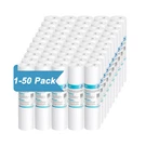 1-50 Pack 1/5/10/20/25/50 Micron 10"X2.5" Sediment Water Filter Polypropylene. Fixed Price $53.99.