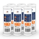 6-PACK Of 5 M Carbon Block Coconut Shell Water Filter Cartridge 10" By Aquaboon. Fixed Price $31.79.
