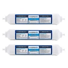 3 Pack Reverse Osmosis Post Fridge Gac Carbon Inline Water Filters 1/4" Qc Ports. Fixed Price $25.99.