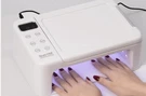 Us Seller 180W Nail Lamp For Gel Polish With Free Uv Protection Gloves. Fixed Price $75.00.