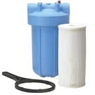 Omni Filter 10" Line Whole House Water System W/ Wrench, Cartridge R14. Fixed Price $39.99.