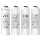 Simpure WP2-400/T1-400 Gpd Pp+cto+ro+alk Alkaline Ph+ Water Filter Cartridges. Fixed Price $89.99.