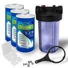 High Capacity Transparent Whole House Water Filter System Granular Carbon. Fixed Price $99.99.