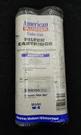 American Plumber Carbon-impregnated Cellulose Filter Cartridge, 5 Micron, 2 Pack. Fixed Price $20.00.