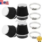 4X Motorcycle Performance Race Pod Air Filter 54MM Round Intake Cone Straight. Fixed Price $20.99.
