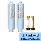 Rv Inline Hose Water Filter, W/ Protetor, Garden & Camper. Fixed Price $18.99.