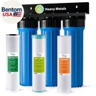WGB32B-KS Whole House Water Filter System, 3-STAGE Filtration, Reduces Heavy Met. Fixed Price $639.84.
