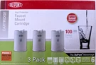 Dupont Faucet Mount Cartridges 100 Gallon New Open Box WFFMC103 (2) Sealed. Fixed Price $28.00.