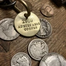 1959 Austin Mini Cooper Brass Key Fob. Fixed Price $14.95.