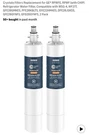 Crystala Filters Replacement For Rpwfe (with Chip) Refrigerator Wat.... Fixed Price $60.00.