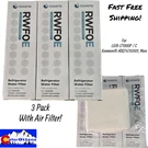 Pack Refrigerator Water Filter For Lg Kenmore LT1000P ADQ74793501 +air. Fixed Price $21.89.