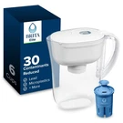 Brita Water Pitcher, Metro Elite Filter, Removes 99% Of Lead, 6 Cup, White. Fixed Price $48.49.