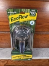 Waterpik Ecoflow Hand Held Shower Head With 5FT Hose Sprays #VBE-453. Fixed Price $24.95.